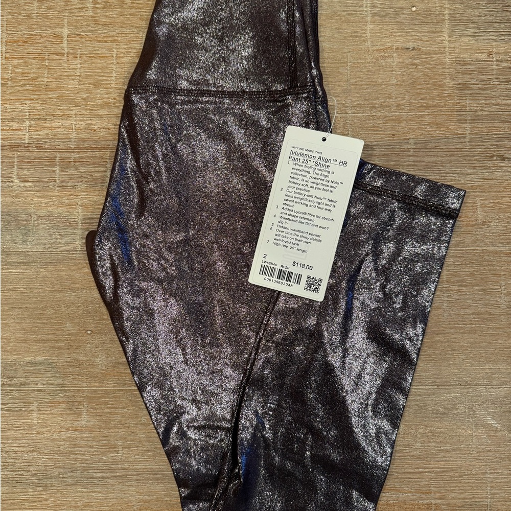 lululemon Align HR Pant Shine Brown Leggings